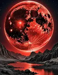 Red Moon Wallpaper