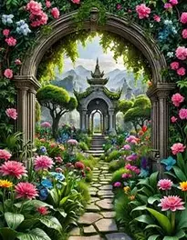 Mystic Garden Wallpaper