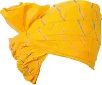Add Yellow Turban Pagdi To Your Photo