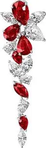 Add Red Ruby Diamond Earrings To Photo