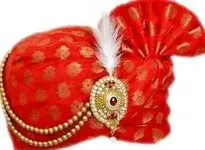 Add Red Wedding Turban To Your Photo