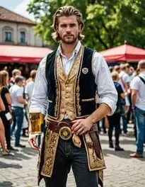 Beer Fest Outfit face swap