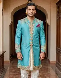 Jodhpuri Style Coat Pant face swap