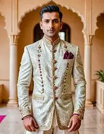 Jodhpuri Suit For Groom face swap