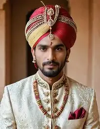 Rajasthani Pagdi For Groom face swap