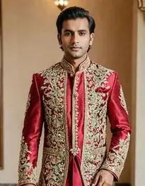 Shree Hari Sherwani face swap
