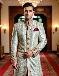Sherwani Coat Style face swap