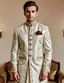 Sherwani Simple Style face swap