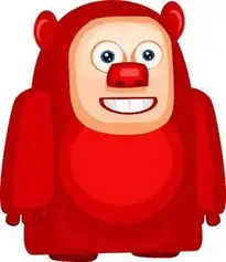 Alien, Cartoon, Creature, Fat, Red. Add to your photo