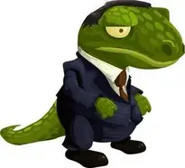 Alligator, Crocodile, Suit, Cartoon. Add to your photo