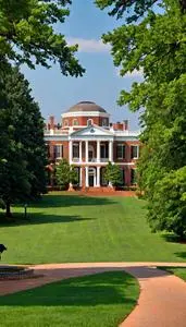 Monticello And University Of Virginia In Charlottesville Wallpaper