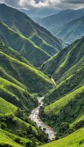 Central Highlands Of Sri Lanka Wallpaper