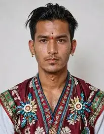 Nepali Traditional Dress Male face swap