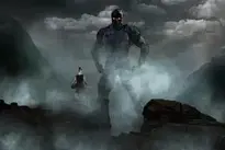 Titanium Fighter Landscape Mystical wallpaper