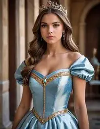 strapless open back dress Erika Dress, Erika Costume, Cosplay dress, Erika princess and pauper   TwirlingDresses