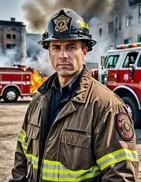 Fire Investigator face swap