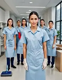 Janitors And Cleaners Except Maids And Housekeeping Cleaner face swap