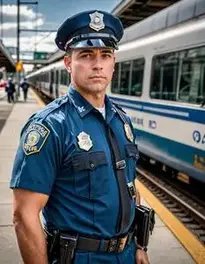 Transit And Railroad Police face swap