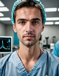 Anesthesiologist face swap