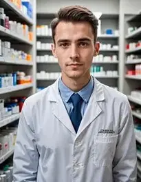 Biochemist face swap