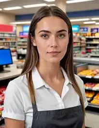 Cashier face swap