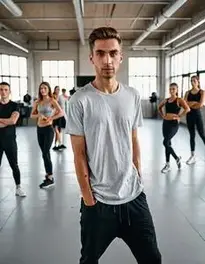 Choreographer face swap