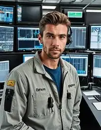 Communications Equipment Operator face swap