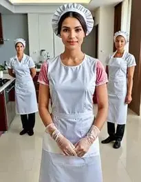 Maids And Housekeeping Cleaner face swap
