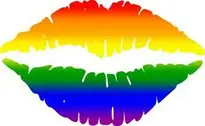 Mouth, Gay, Lips, Flag, Rainbow, Pride. Add to your photo