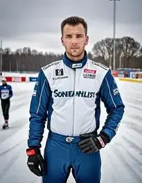 Ice Speedway face swap