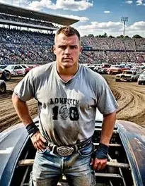 Demolition Derby face swap