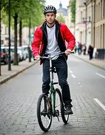 Unicycle face swap