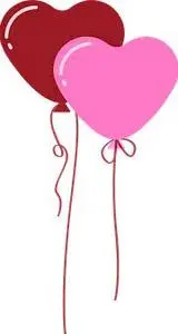 Balloons, Valentine, Heart, Transparent. Add to your photo