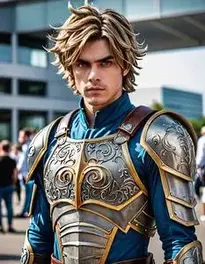 Zeke Jaeger Cosplay face swap