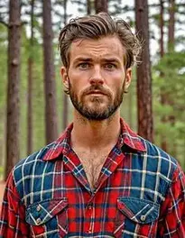 Lumberjack Costume Man face swap