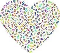 Heart, Gender, Symbol, Love, Passion. Add to your photo