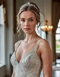 Irish Wedding Dress Designers face swap