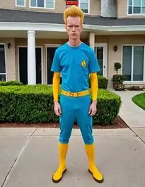 Beavis And Butthead Cosplay face swap