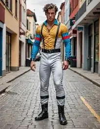 Twister Costume Male face swap
