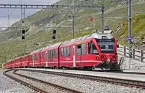 Bernina Railway Regional Train wallpaper
