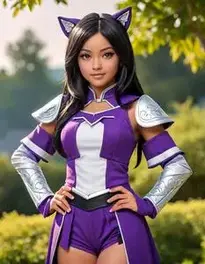 Aphmau Cosplay Outfit face swap