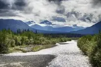 Yukon Territory Alcan Highway River wallpaper
