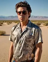 Benicio Del Toro Fear And Loathing face swap