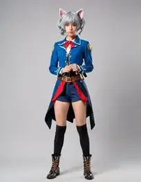 Pitou Cosplay face swap