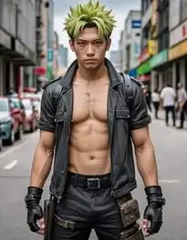Dorohedoro Cosplay face swap