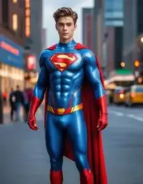 Generic Superhero face swap