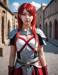 Milim Cosplay face swap