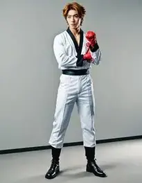 Yujiro Hanma Cosplay face swap