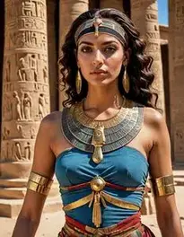 Ancient Egyptian Woman Clothing face swap