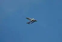 Seaplane Flying Plane Water wallpaper